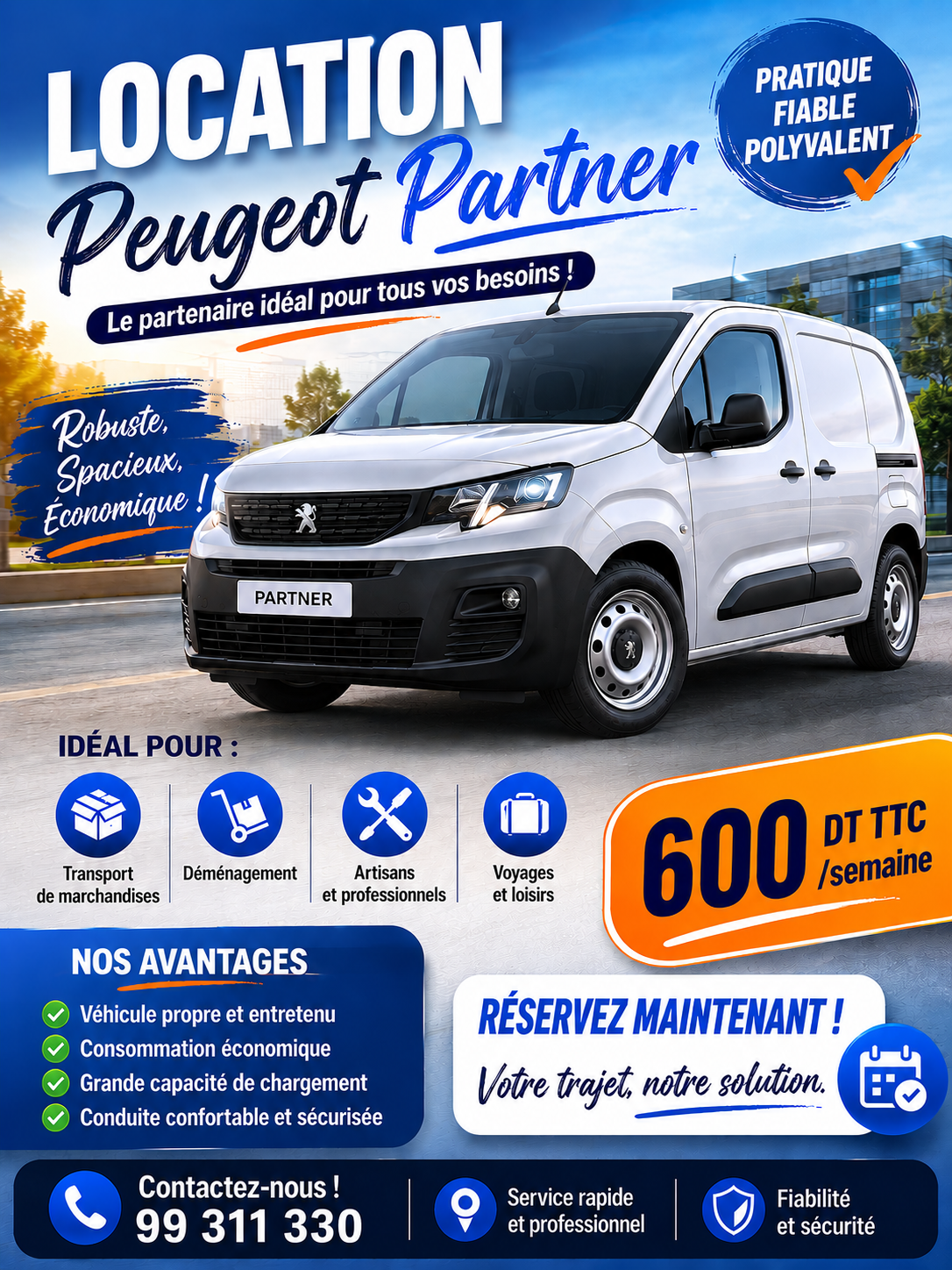 Location Peugeot Partner